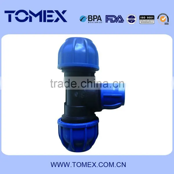 2017 High-quality PP Water Compression Fittings for Irrigation photo-5