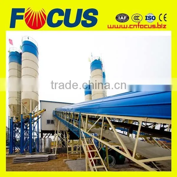 Hot Sale Hzs120 Flat Belt Large Concrete Batching Plant, Concrete Mixing Equipment photo-5