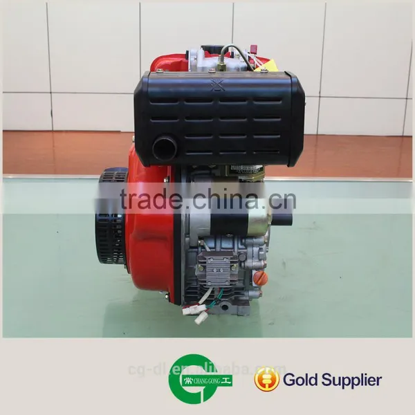 Chinese Supplier Single Cylinder 20hp 192F Air-cooled Diesel Engine photo-2
