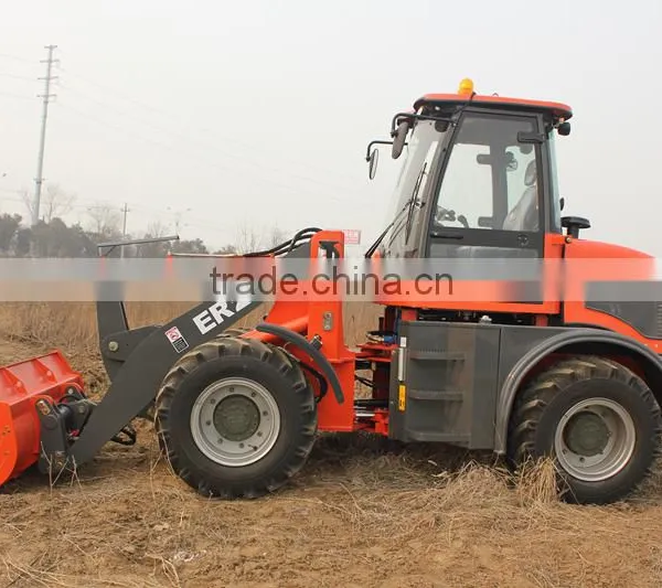 2016 New Style 2.5 Ton Small Wheel Loader With Pallet Forks photo-6
