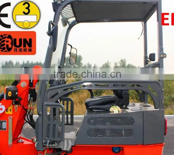 Everun ER06 Landmaschine Hydrostatik Mini Radlader/Wheel Loader photo-2