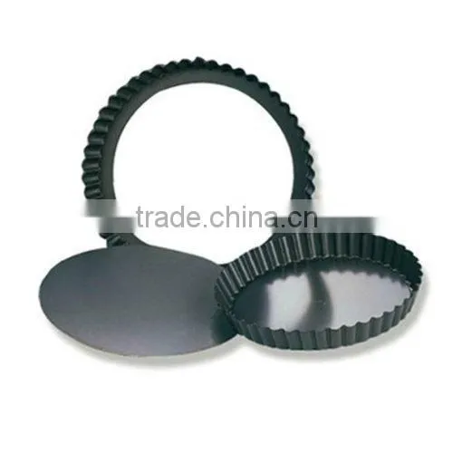 Aluminium Non-stick Round Fluted Tart Mould With Removable Bottom photo-3