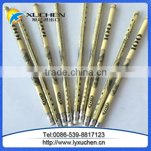 Pencils With Rubber 7 Inch Yellow Wooden Pencil With Eraser photo-6