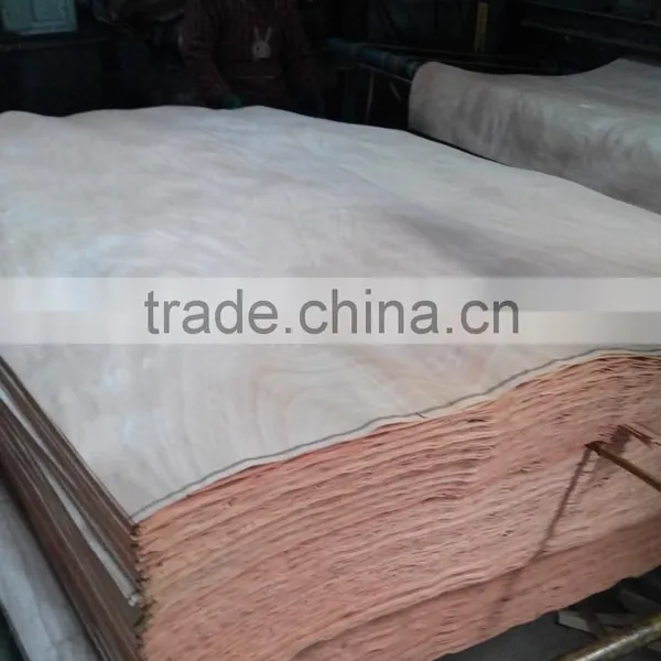 Wells Rotary Cut Grade a b c 0.3mm 4'x8' Decorative Natural Okoume Face Veneer photo-6
