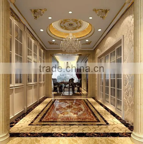 Antique Castle Style Villa 3D Rendering Design for Entranceway With Column and Statue photo-4