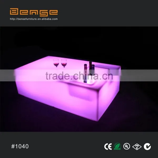 Rental Wholesale Plastic Furniture, LED Bar Counter photo-2