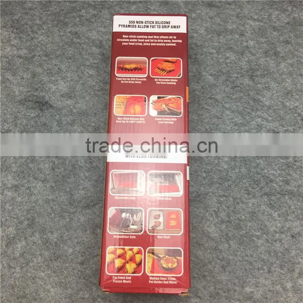 Non-stick Healthy Silicone Cooking Mat for Evn and Microwave photo-2
