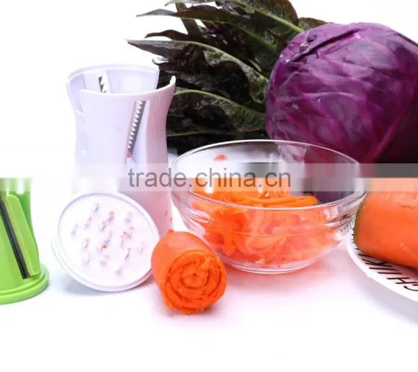 Handheld Spiral Slicer White Convenient Smart Practical photo-5