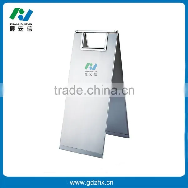 Foldable Caution Wet Floor Stand in School Dining Room photo-4