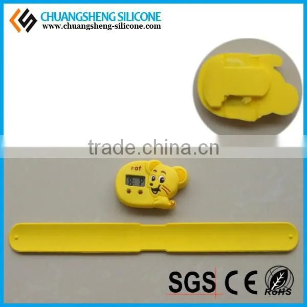 Customized Production Wholesale Price Cute Animal Silicone Bracelet photo-2