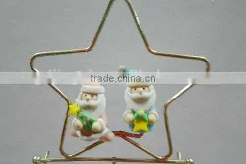Acrylic Decorative Snowman Balance Mobile Desk Toys photo-2