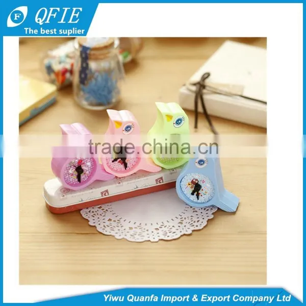 Hot Selling Promotional Kid's Gift Plastic Lovely Animal Pencil Sharpener Wth Double Hole photo-6