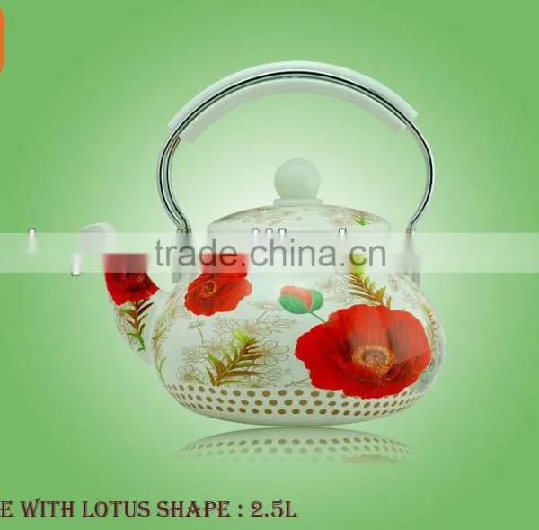 1.2L 1.5L 2L Promotion in Paraguay and Egypt Enamel Kettle photo-4