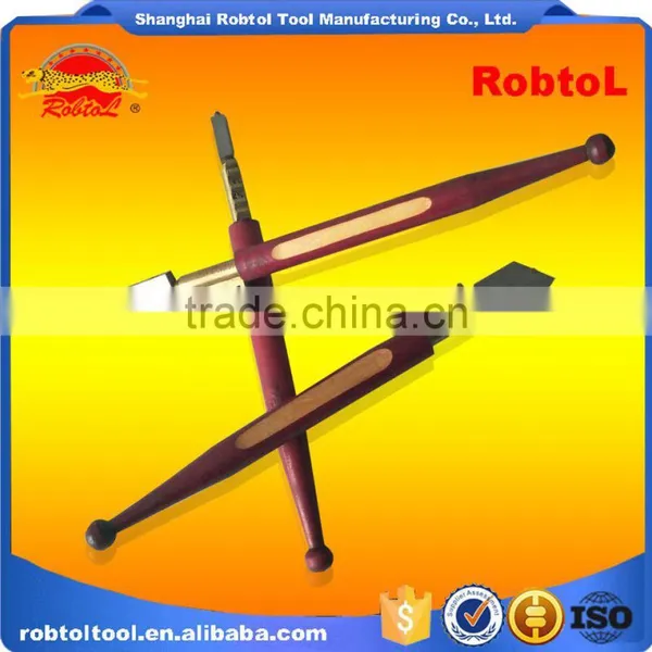 Diamond Glass Cutter Wood Handle Carbide Wheel photo-3