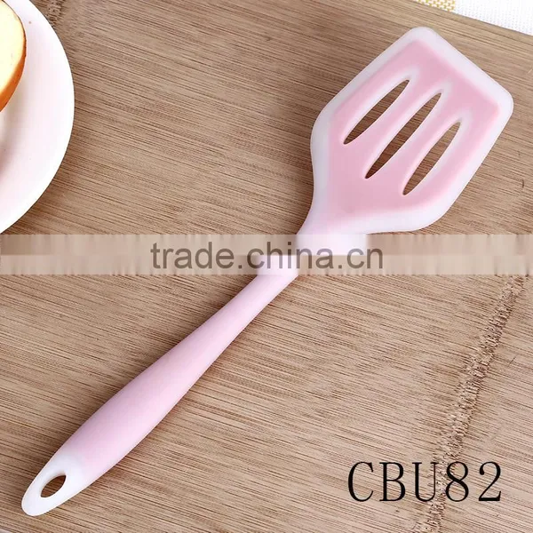 Fashional Style Double Tier Silicone 3-piece Kitchenware Set Utensil photo-3
