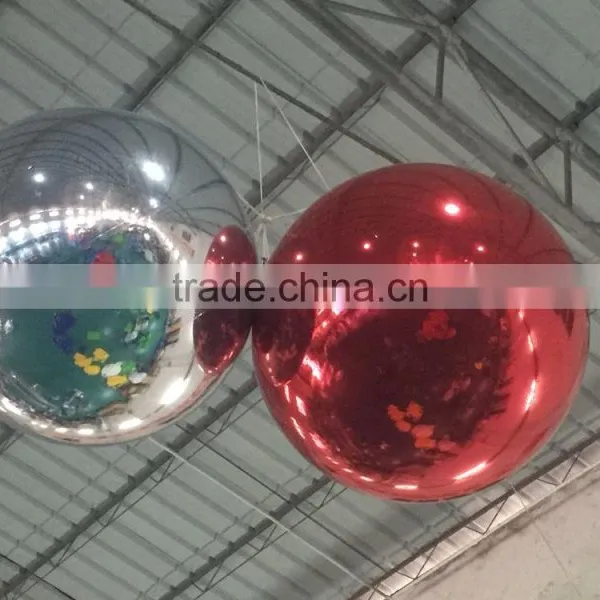 Giant Inflatable Disco Mirror Balls Large Inflatable Party Silver Ball for Party/ Wedding/ Decoration photo-3
