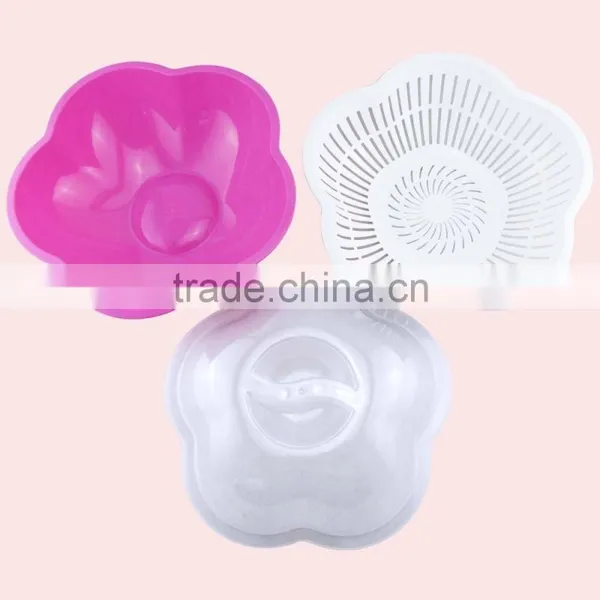 Plum Shaped Plastic Strainer With Tray & Cover photo-2