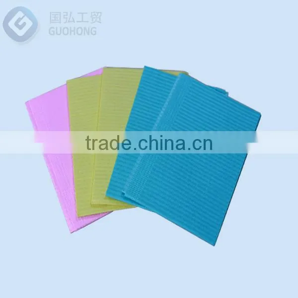 Disposable Paper and Plastic Film Dental Bibs photo-3