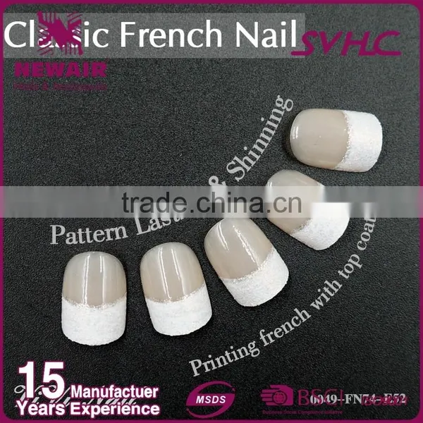 Beauty Nail Tips French Style Fake Nail Tips for Decoration Nail Tips photo-2