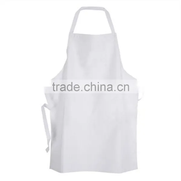 100% Cotton White Long Work Apron for Doctors photo-2
