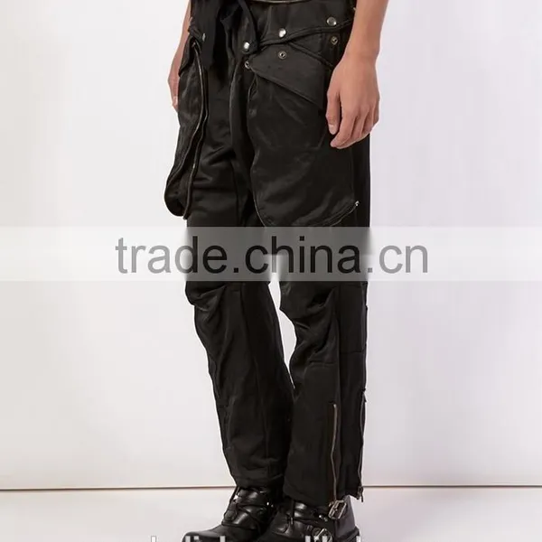 2016 Newest Oversized Pocket Design Women Baggy Trousers photo-2