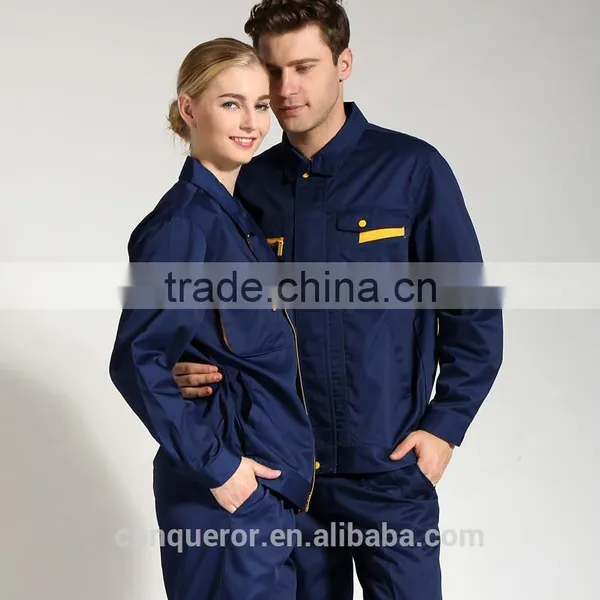 Best Quality Cotton Fabric Workers Wearable Used Work Uniforms photo-2