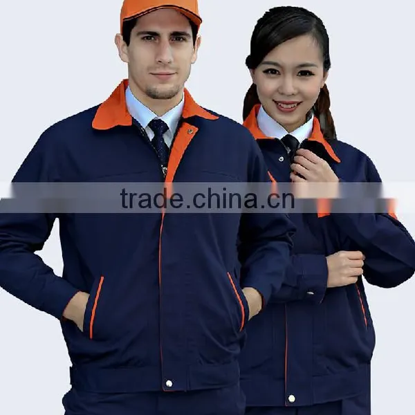 Customized 2015 Lastest 100% Cotton Canvas Thicker Coverall Work Uniform photo-3