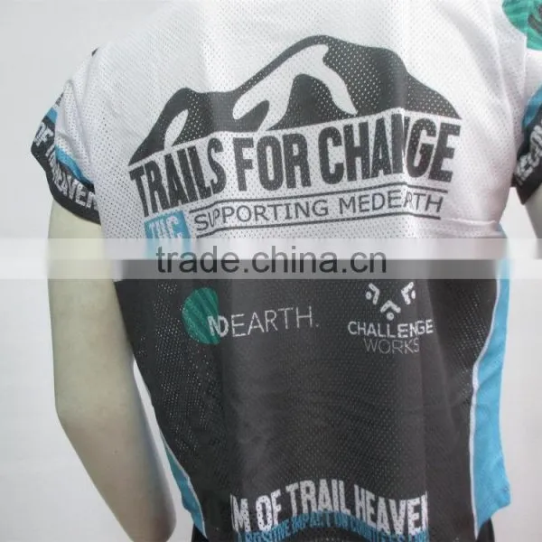One Size Fits All Sublimation Printing Race Bibs, Boating Singlet/shirts photo-5
