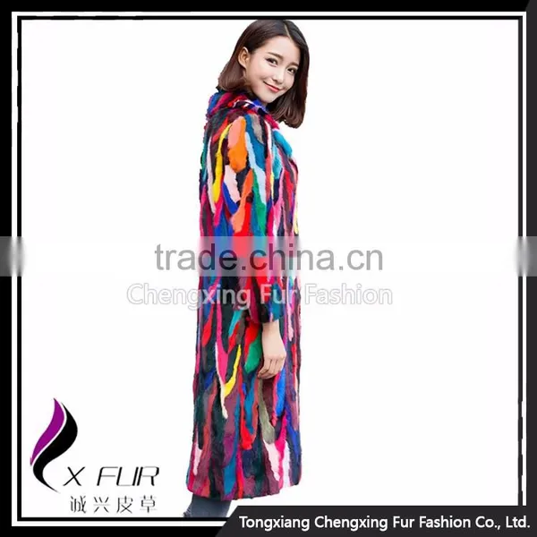 CX-G-A-33 Autumn New Design European Luxury Elegant Regular Style Ladies Mink Fur Coat photo-4