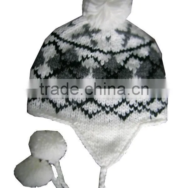 Fashion & Popular 100% Acrylic Knitted Winter Kids Hats photo-6
