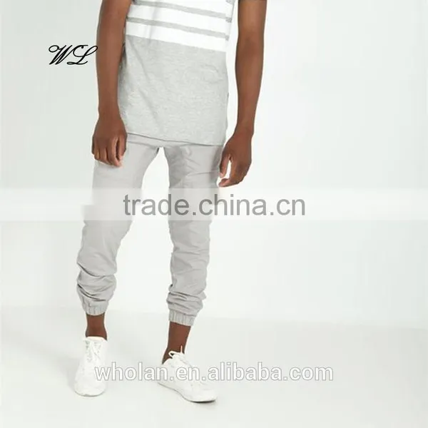 Custom Men Latest Fashion Trackie 100%Cotton Sweat Pants Jogger Pants photo-3