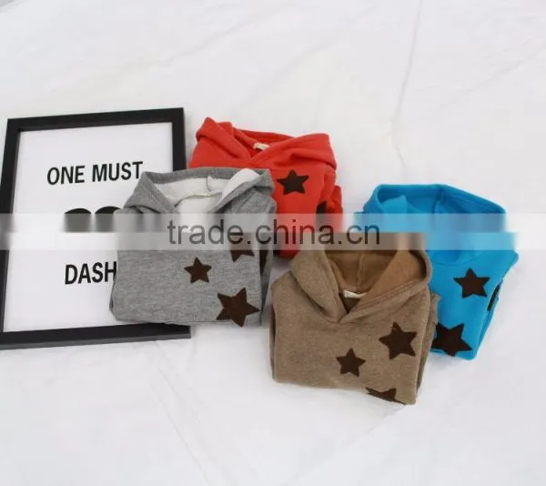 Children Girl and Boy Star Hoodies Coat Korean Girl Winter Coat photo-6
