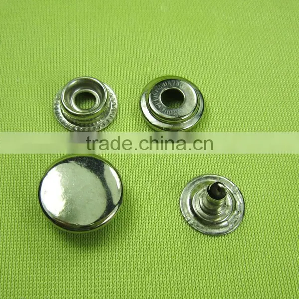High Quality Metal New Style Custom Round Many Colors Clip Snap Button photo-2