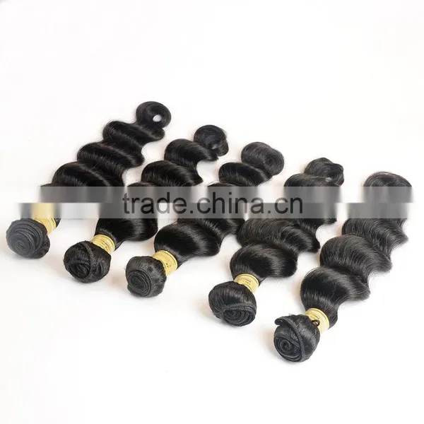 Wholesale Loose Deep Wave Raw Unprocessed Virgin Indian Hair photo-2