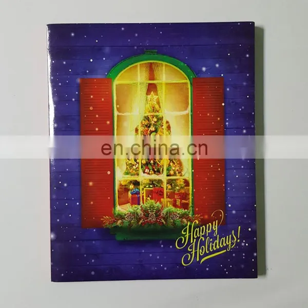 Paper Craft 7inch TFT Screen 128M LCD Video Invitation Card photo-2