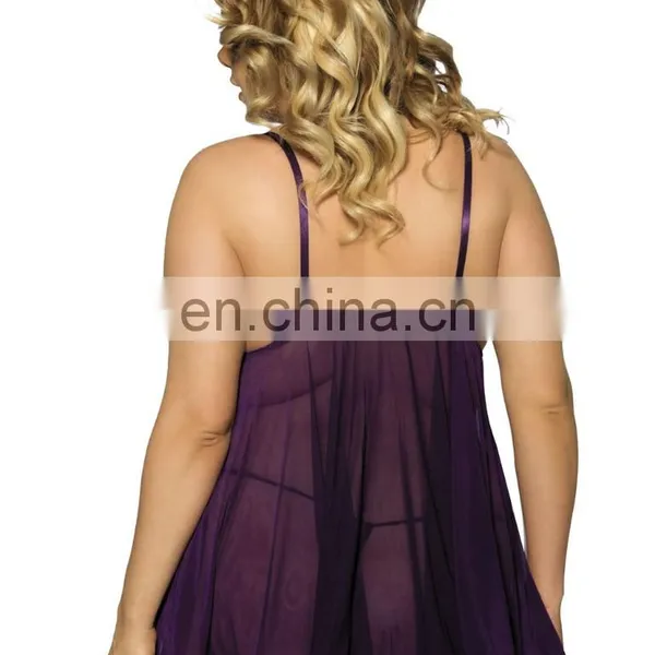 Sexy See Through Women Enchanting Sleepwear photo-2