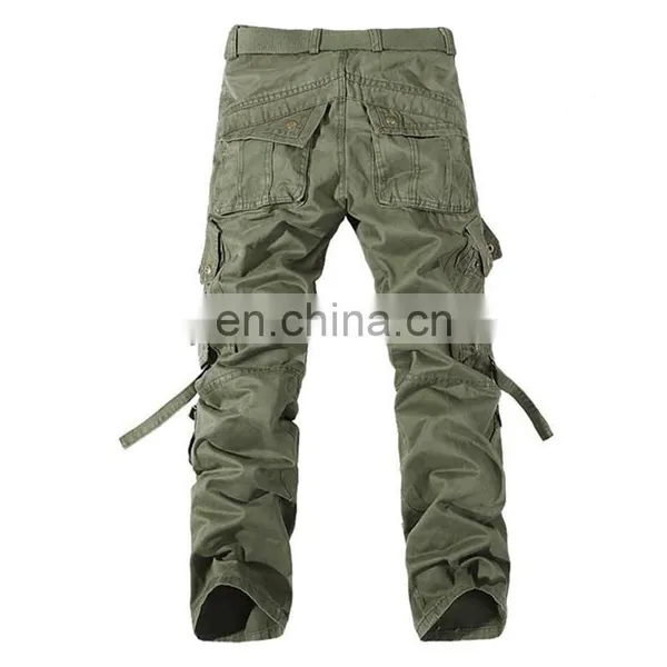 Winter Good Quality Fashion Outdoor Causal Loose Washing Cotton Multicolor Wholesale Pocket Cargo Pants Manufacturer photo-3
