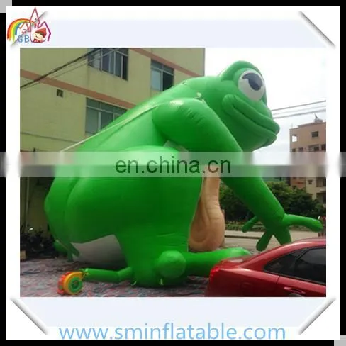 Promotion Inflatable Frog Model,vivid Inflatable Animal Cartoon for Outdoor , Advertising Inflatable Green Frog Cartoon Model photo-2