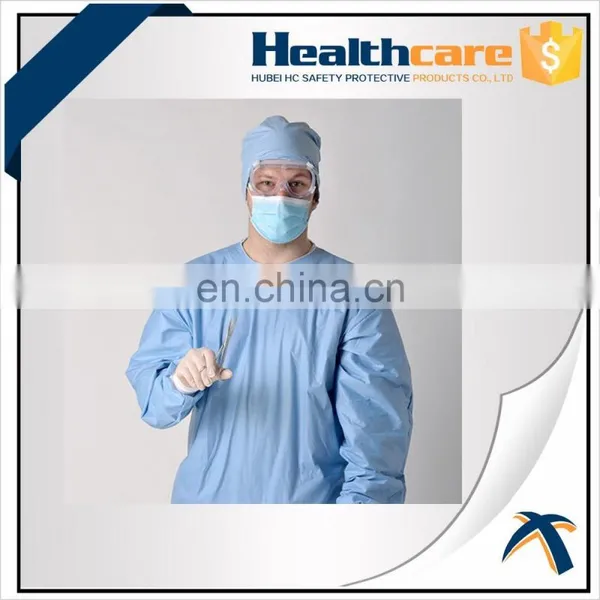 Disposable Non Woven pp Surgical Gown photo-3