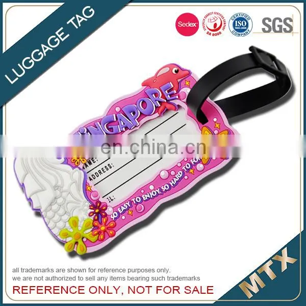 Soft PVC Luggage Tag Supplier photo-5