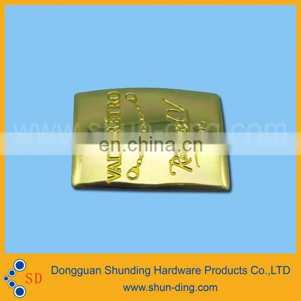 Gold Plated Decoration Logo Plate