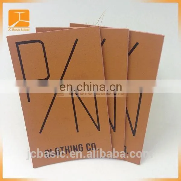 Hot Custom Design Leather Jeans Patch photo-3