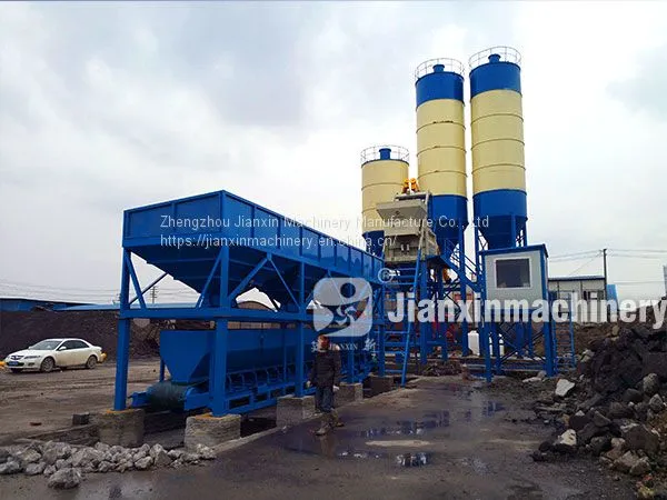 HZS75 Concrete Mixing Plant photo-3