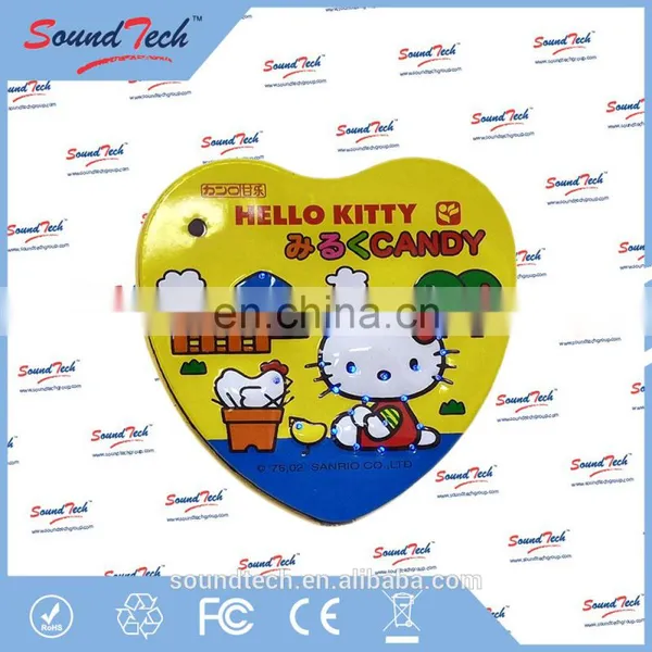 LED Light up Fiber Optics for Heart-shaped Tin Case