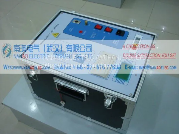 NANAO ELECTRIC Manufacture NAWGS-8 Automatic Anti-interference Pilot Frequency Dielectric Loss Tester photo-4