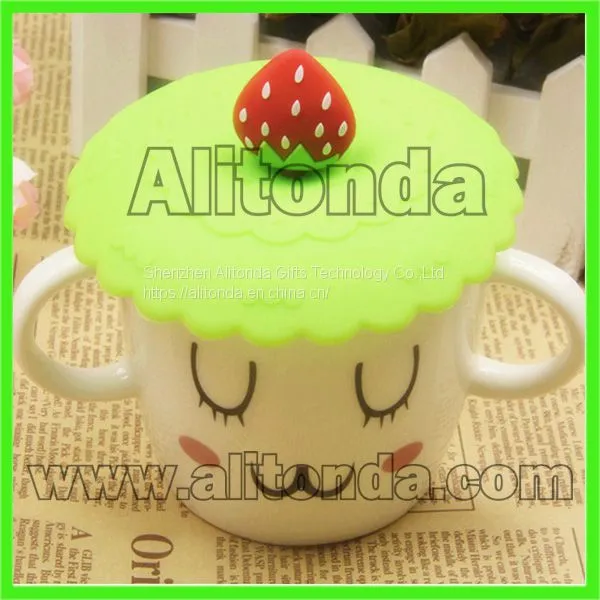 Custom Soft Silicone Cartoon Cup Cover for Tea Cup photo-4