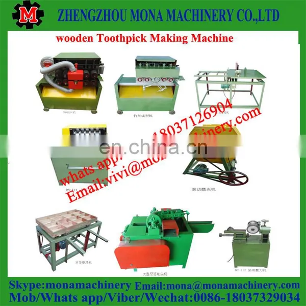 Toothpick Production Line Automatic Bamboo Toothpick Making Machine photo-4
