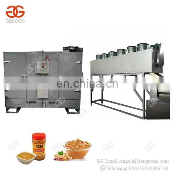 Hot Sale Automatic Continuous Groundnut Peanut Butter Making Machine Hummus Sauce Sesame Tahini Production Line photo-7