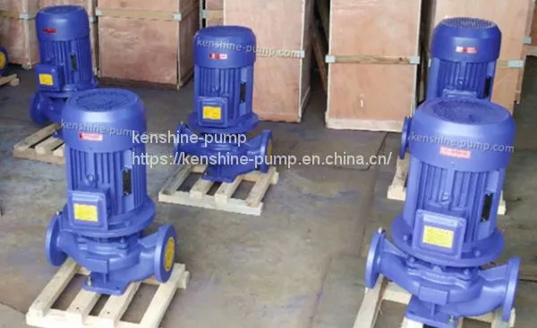 IRG Vertical Pipeline Centrifugal Hot Water Circulating Pump photo-4