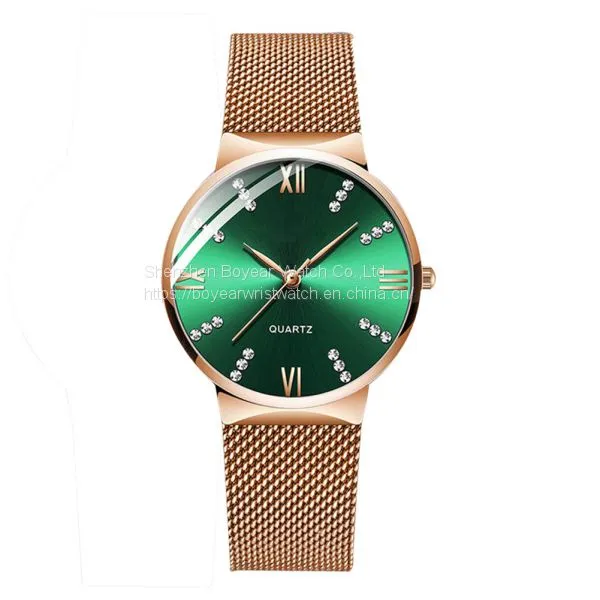 Custom Jewelry Quartz Ladies Watch Waterproof Alloy Watch , Quartz Movt photo-2
